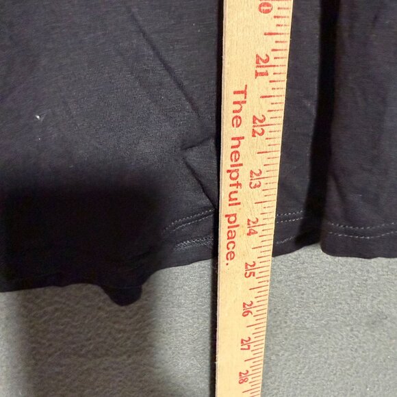 Anthropologie Akemi + Kin Metallic Floral Embroidered Lace Top Small Black - Picture 4 of 6